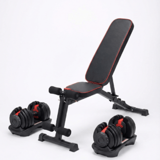Adjustable dumbbells and weight bench rental in Tallinn